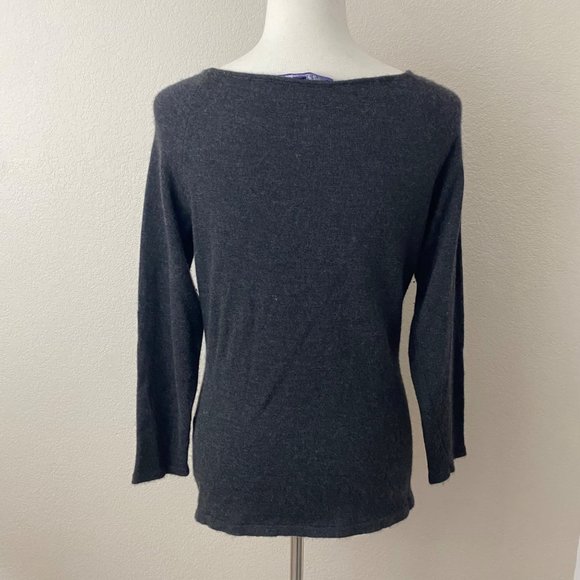 Ralph Lauren Purple Label 100% Cashmere Pullover Sweater - Picture 8 of 10